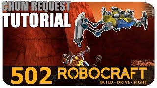 Robocraft Tutorial Tier 7 SMG Walker Sled 1018 Pflops - Let's Build