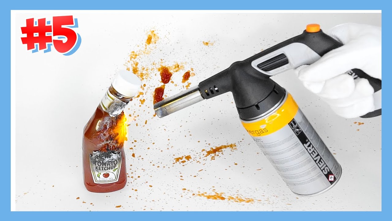 How To Open a KETCHUP bottle in 5 Ways YouTube