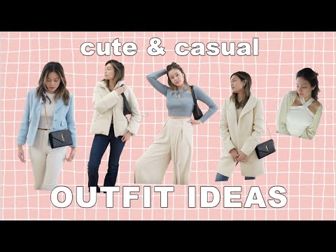 lookbook 2023 | simple and cute outfits to put together