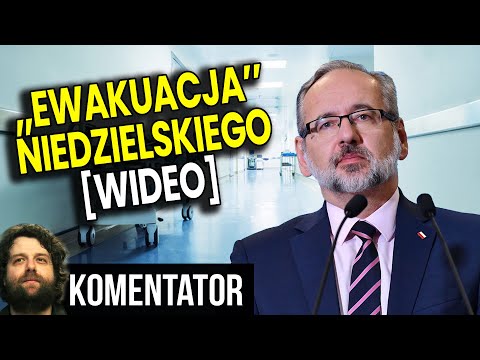 Niedzielski's "evacuation" from the Office of the Minister of Health! Powers Video with Morawieck...