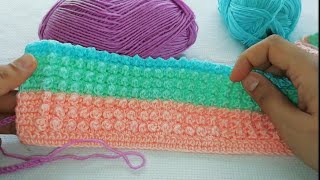 Pıtırcık Modeli Kolay Battaniye Yapımı Bebek Battaniyesi Baby Blanket Crochet