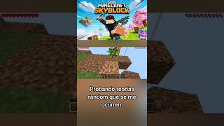 #minecraft la travesía de el saplin que no crece #gamermexico #gamermexico #skyblock