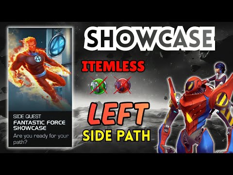 Left Side Path Fantastic Four Showcase! Left Side Path Itemless Run | Marvel Contest ...
