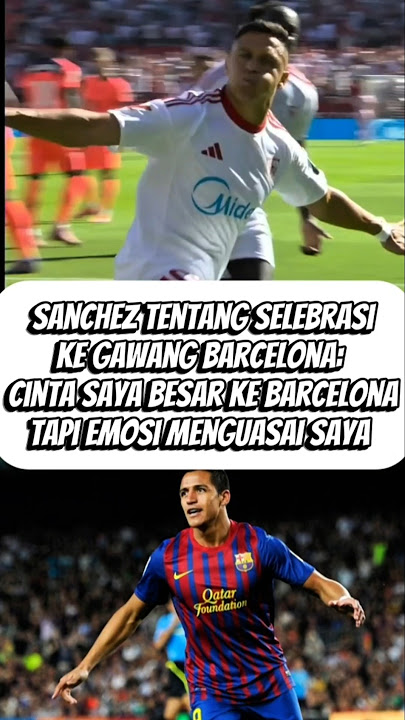 DETIK -DETIK SANCHEZ LUPA JANJI❓SELEBRASI SANCHEZ KE GAWANG BARCELONA #feedshorts #barcelona #shorts