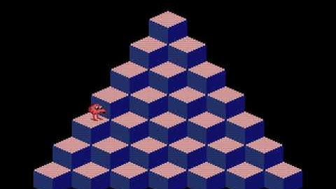 Q*Bert demo for the MSX (MSX1)