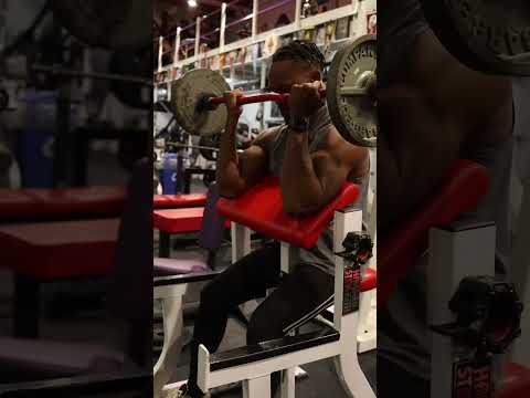 Gym session this am.