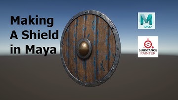 Modelling and Texturing a Shield in Maya and Substance