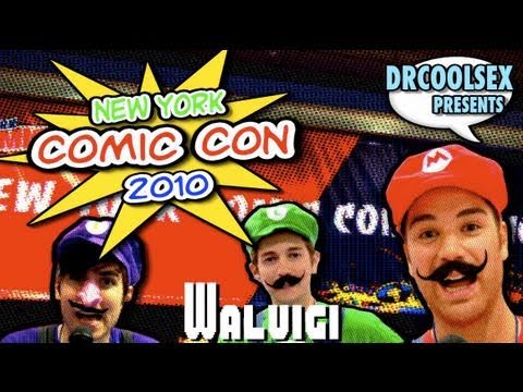 Waluigi Terrorizes New York Comic Con 2010