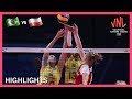 Brazil vs Poland | Highlights | 04 Jul | Women&#39;s VNL 2019