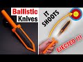 BALLISTIC KNIVES || ORIGAMI PAPER KNIFE | How to make paper knives that shoots