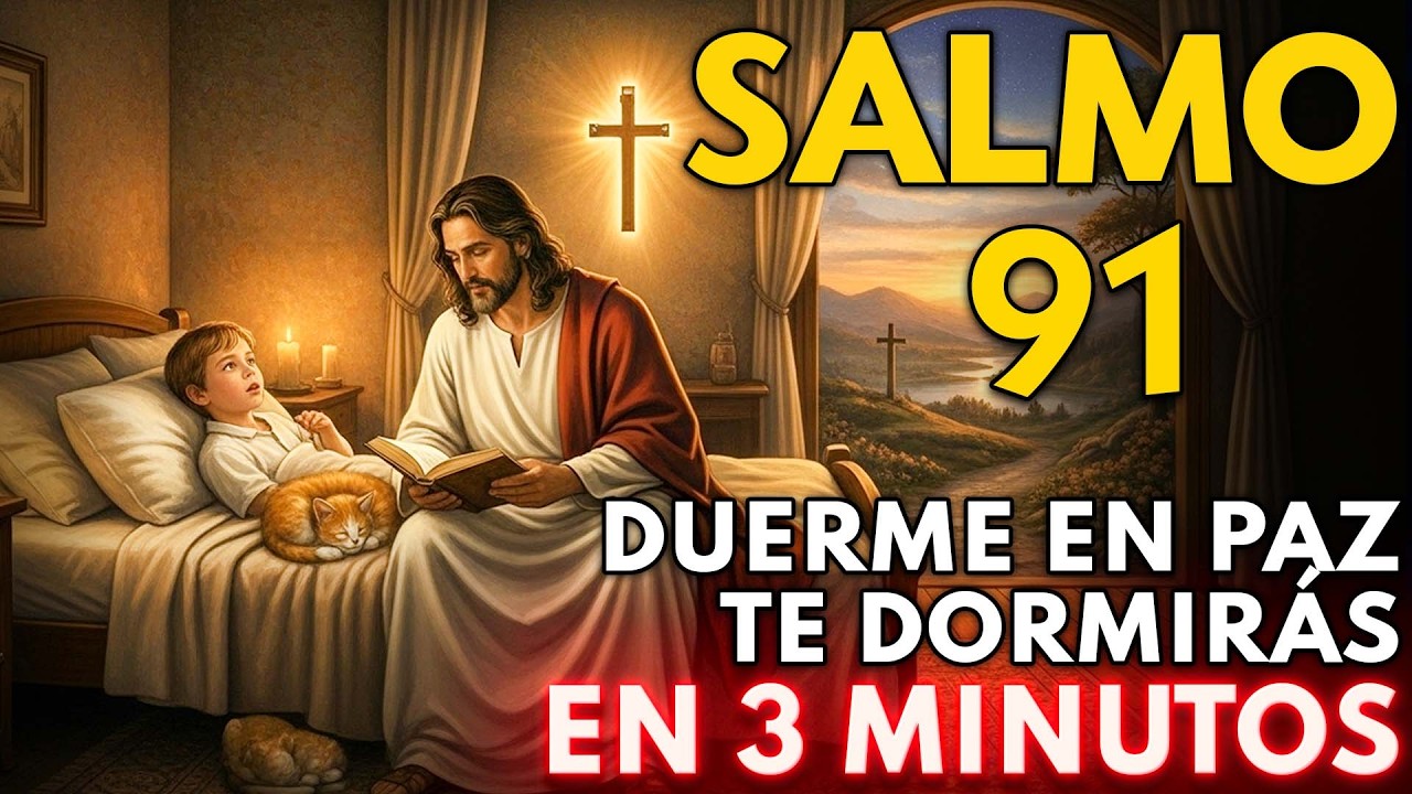 DUERME en 3 MINUTOS al ESCUCHAR LA VOZ DE DIOS - TENDRÁS SUEÑOS HERMOSOS ORACIÓN para DORMIR