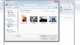 How to send an email with Pictures attached in Windows Live Mail