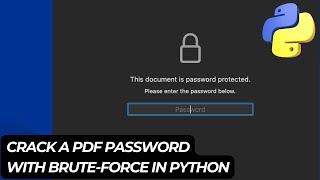 Crack PDF Passwords With Brute-Force in Python