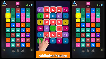 2248 Number Merge Puzzle Game Android Gameplay