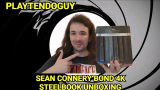 PLAYTENDOGUY - UNBOXING THE SEAN CONNERY 007 4K STEELBOOK COLLECTION - IS IT WORTH £120?