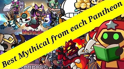 Best Mythical from Each Mythical Pantheon 2025 Update | Summoner