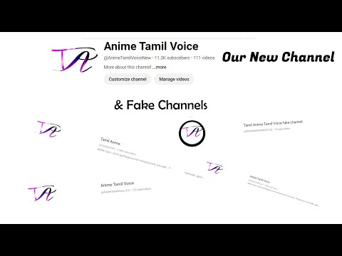 😊💖New Anime Tamil Voice & Fake Channel😠😠 | Anime Tamil Voice