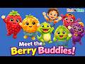 Fruits Rhymes | Fruits &amp; Berries Song I Kids Song I Nursery Rhyme