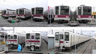 【東武20000系21807F・21854F・21855F・21856Fが一斉に運用離脱！11201F・11202F・11651F改造状況】キカス偵察2020030【4K】