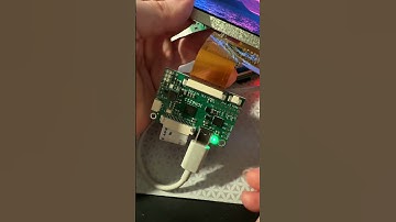 ICN6211 DSI demo with 5" 800x480 display on a Raspberry Pi 🔌📟👨‍💻