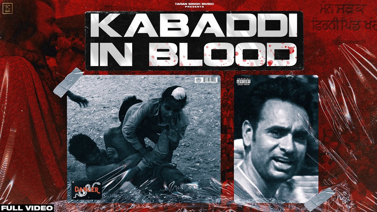 Kabaddi In Blood Official Song  Nish Kang  The Genius  Kabaddi Cup Khant 2022