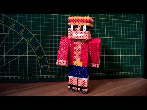 Perler Bead 3d Luigi Youtube