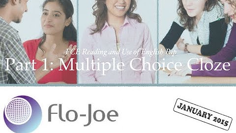 FCE Multiple Choice Cloze