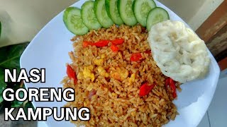 MASAK NASI GORENG SEDERHANA UNTUK SARAPAN SAYA & ANAK