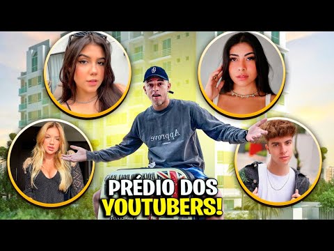 VIM MORAR NO PRÉDIO DOS YOUTUBERS