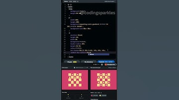 CSS Battle Solution - Checkers | Target 153 - Battle #25 | #css3 #cssbattle