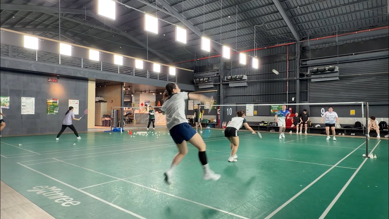 2026.3.4｜板橋羽球館打球｜07｜高昕.莊妹 vs Sunny.老虎