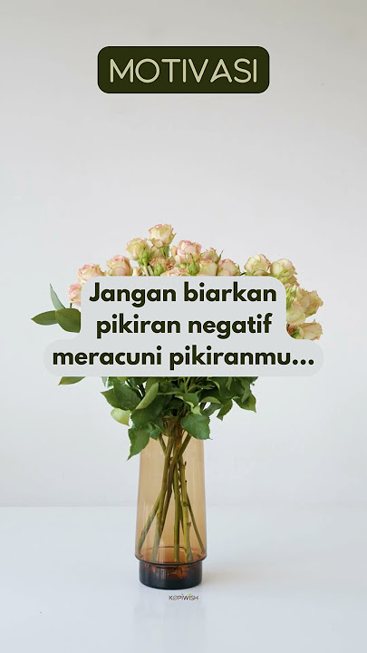 Kamu tau tidak pikiran negatif di otakmu itu meracunimu! #motivasi #filosofikopi #kopiwish