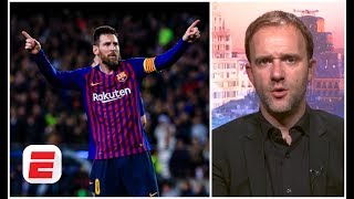 Espn fc’s sid lowe explains why lionel messi’s performance in
barcelona’s first leg win vs. liverpool the uefa champions league
semifinals was extraordina...