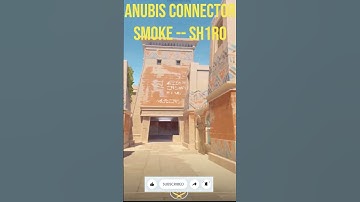 CS2 ANUBIS CONNECTOR / CT-MID SMOKE - SH1RO | CS2 ANUBIS SMOKE | #cs2 #cs2smokes #cs2nades