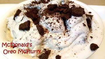 Oreo McFlurry | How to make McDonald