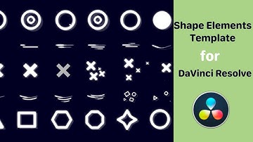DaVinci Resolve Shape Elements | Video Template