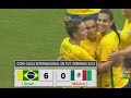 Brasil 6x0 México - Torneio Internacional Fut. Feminino 13/12/2015