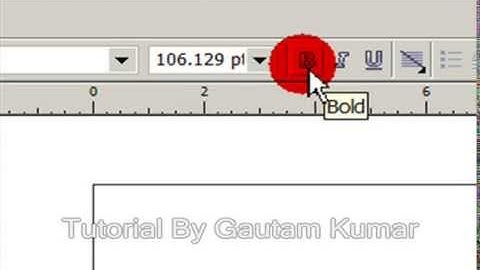 LEARN TO USE Interactive Blend Tool In CorelDraw X3 ( in HINDI)