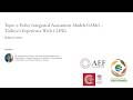 Policy Integrated Assessment Models (IAMs) - Turkiye's Experience with CLEWs