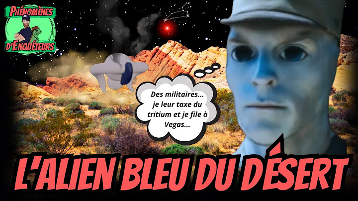 Un alien bleu en panne en plein milieu du désert de Las Vegas ? Un ancien militaire témoigne !