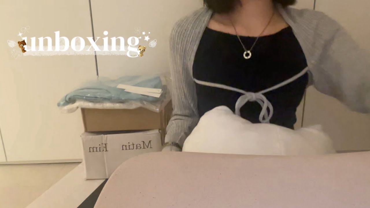 [SOAP] 가을이 온다٩( 'ω' )و… 가을 아이템 언박싱🍂🤍 볼레로•가방•티셔츠•바지