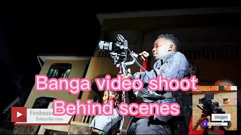 The behind scenes of Banga video shoot by TomDee