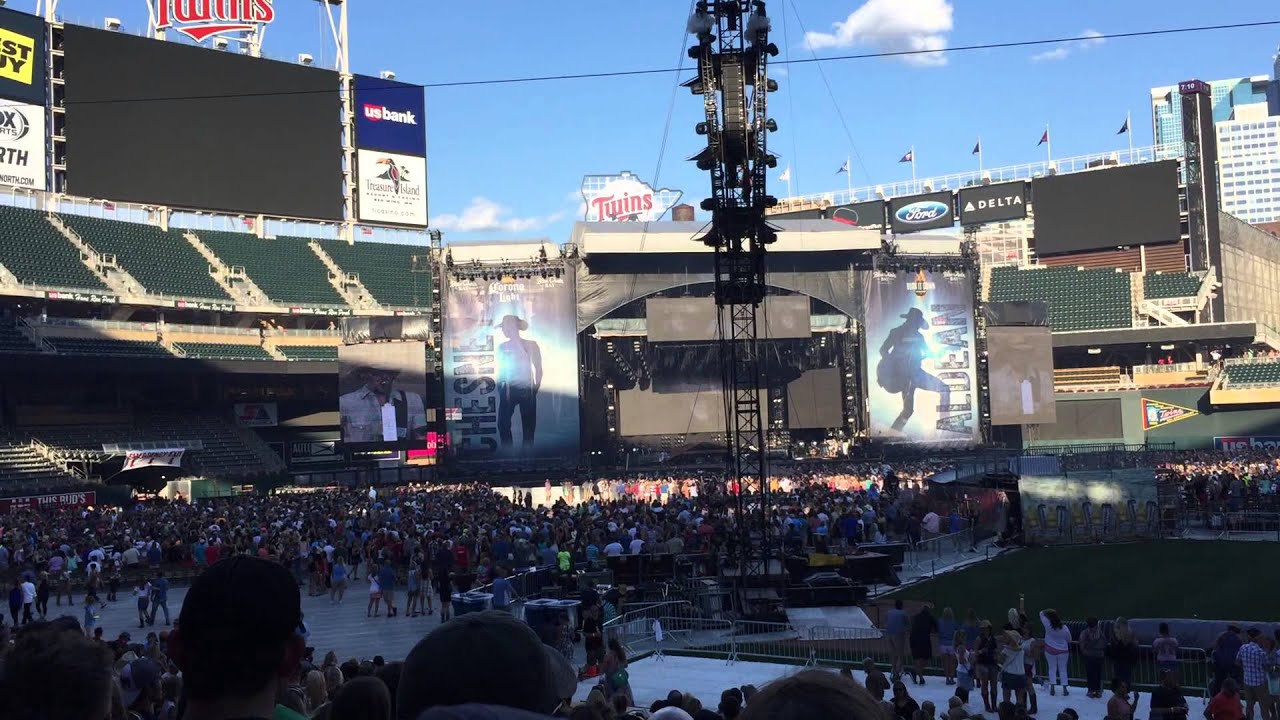 Target Field Concert Seating Chart