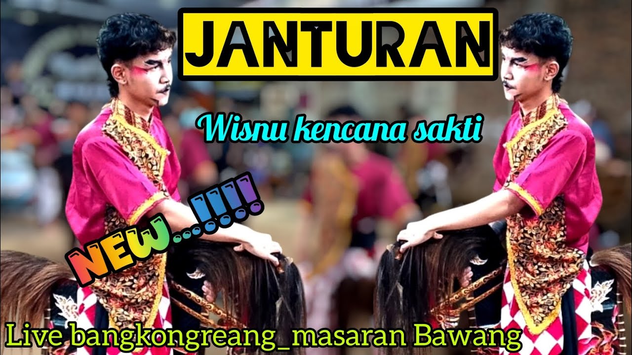 NEW...!! JANTURAN KUDA KEPANG || WISNU KENCANA SAKTI || LIVE BANGKONGREANG_MASARAN