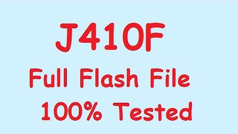 Samsung J4 core J410F Flash File Download U2&U1