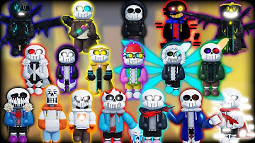 All Characters In Floor 2 [Showcase] [Undertale Final Multiversal World]