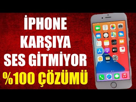 İPHONE KARŞIYA SES GİTMİYOR %100 KESİN ÇÖZÜMÜ !!!