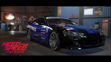Nissan Silvia S15 Customization Speedpaint - Need For Speed Payback