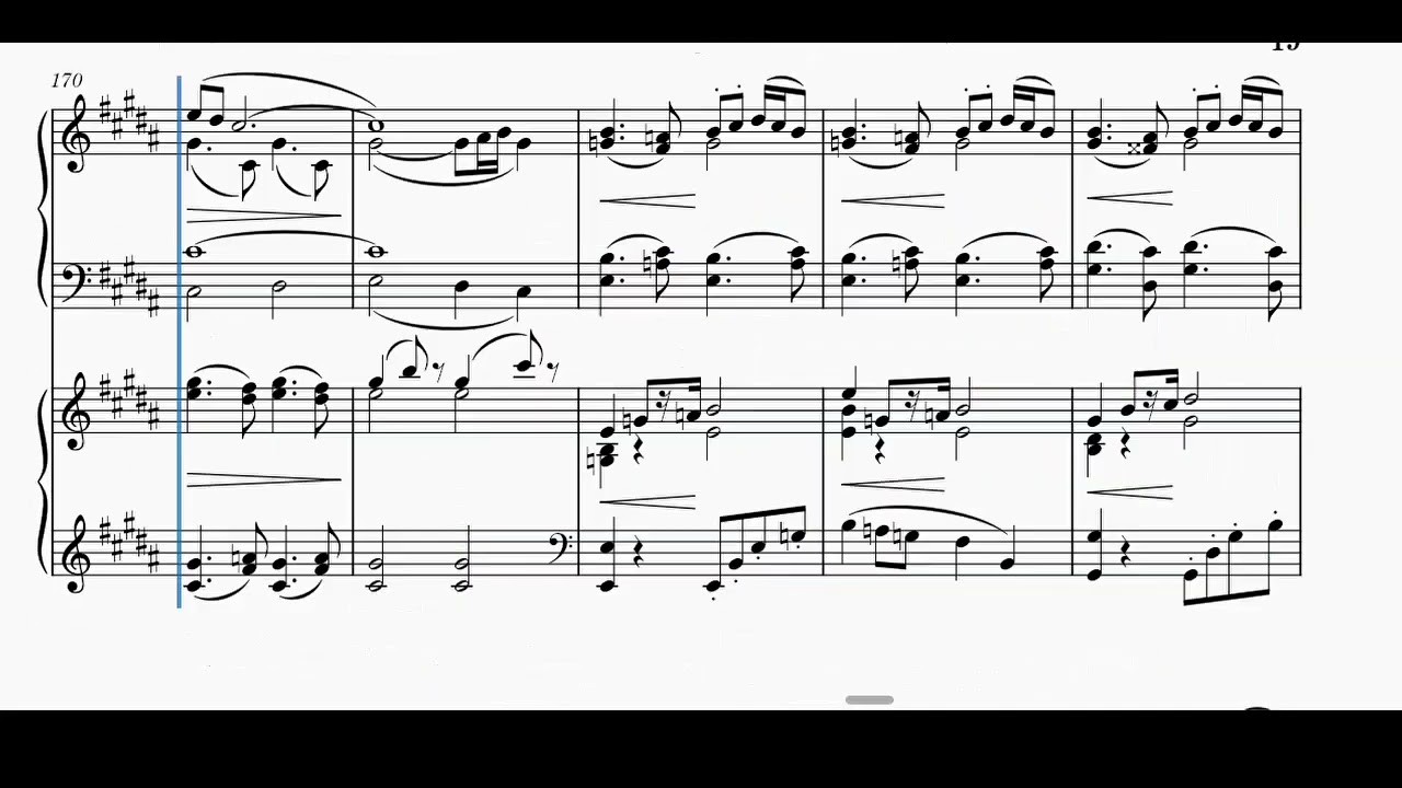 Karlo Lewandowski: Piano Concerto (reduction version) - 1st movement