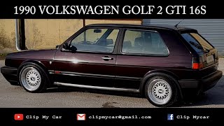 1990 VOLKSWAGEN GOLF 2 GTI 16S EDITION ONE